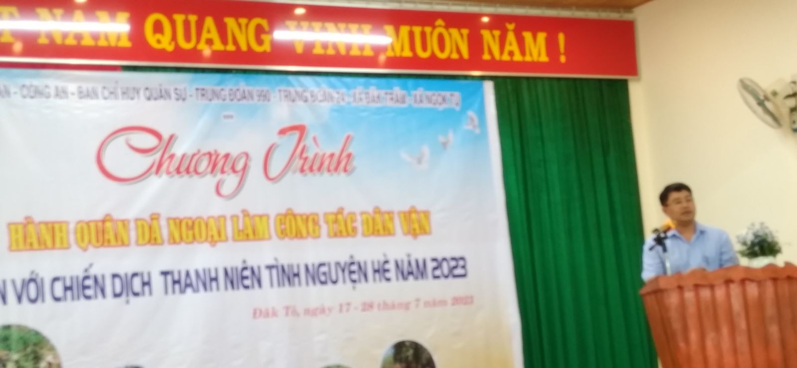 Chương trình dã ngoại làm công tác đân vận năm 2023